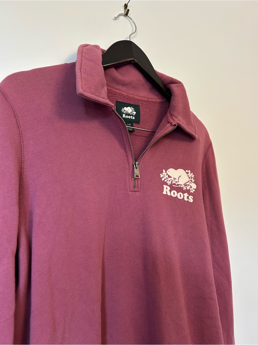 Roots Quarter-Zip Sweatshirt - Picture 2 of 4